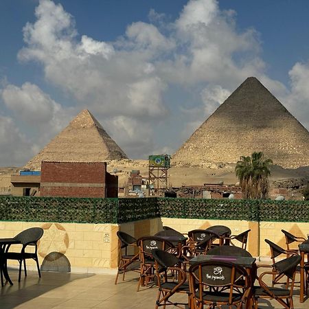 Hur Pyramids Land Inn Kafret el-Gabal Eksteriør billede