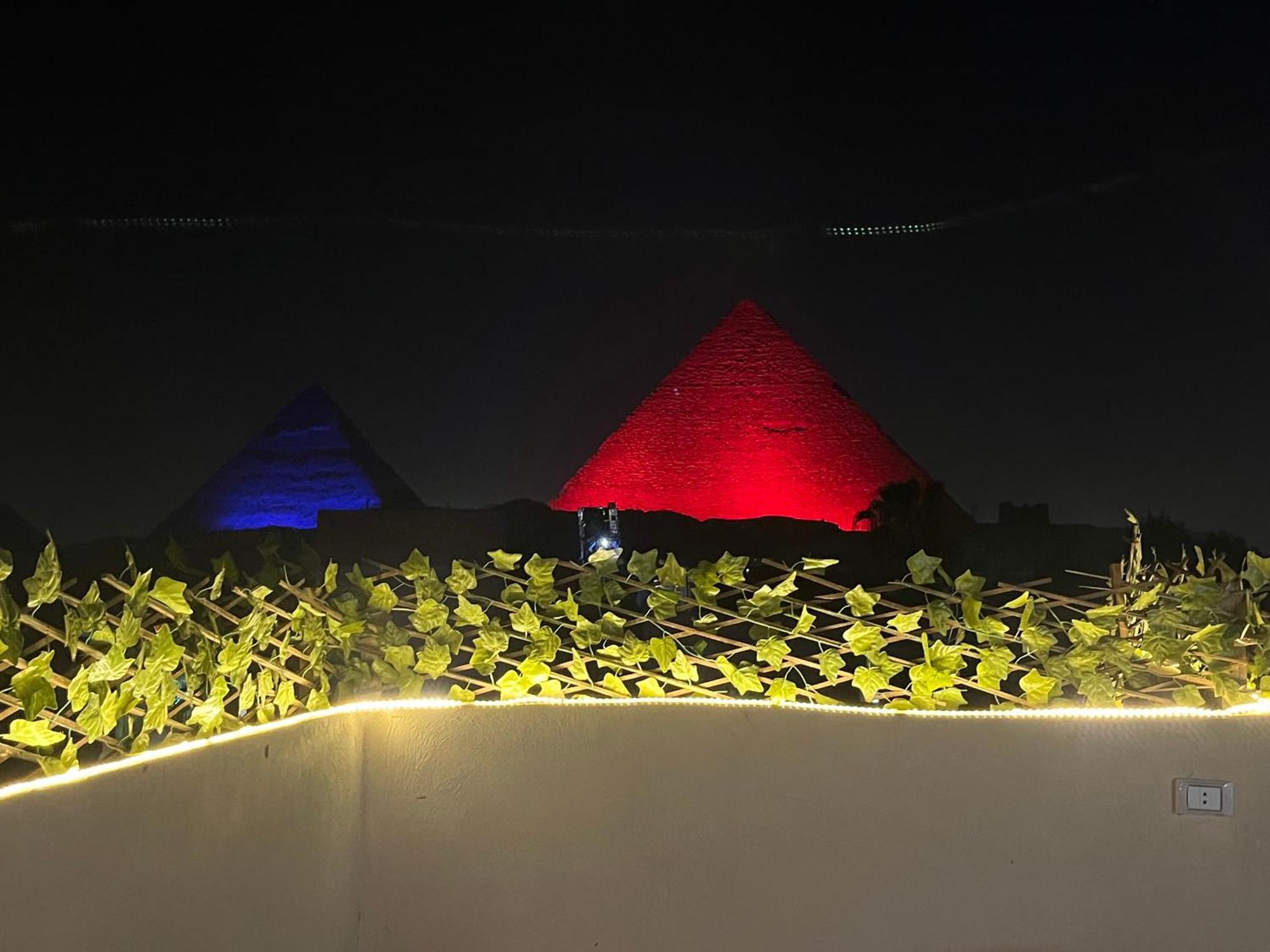Hur Pyramids Land Inn Kafret el-Gabal Eksteriør billede