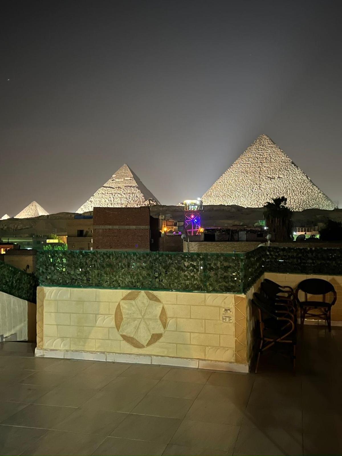 Hur Pyramids Land Inn Kafret el-Gabal Eksteriør billede